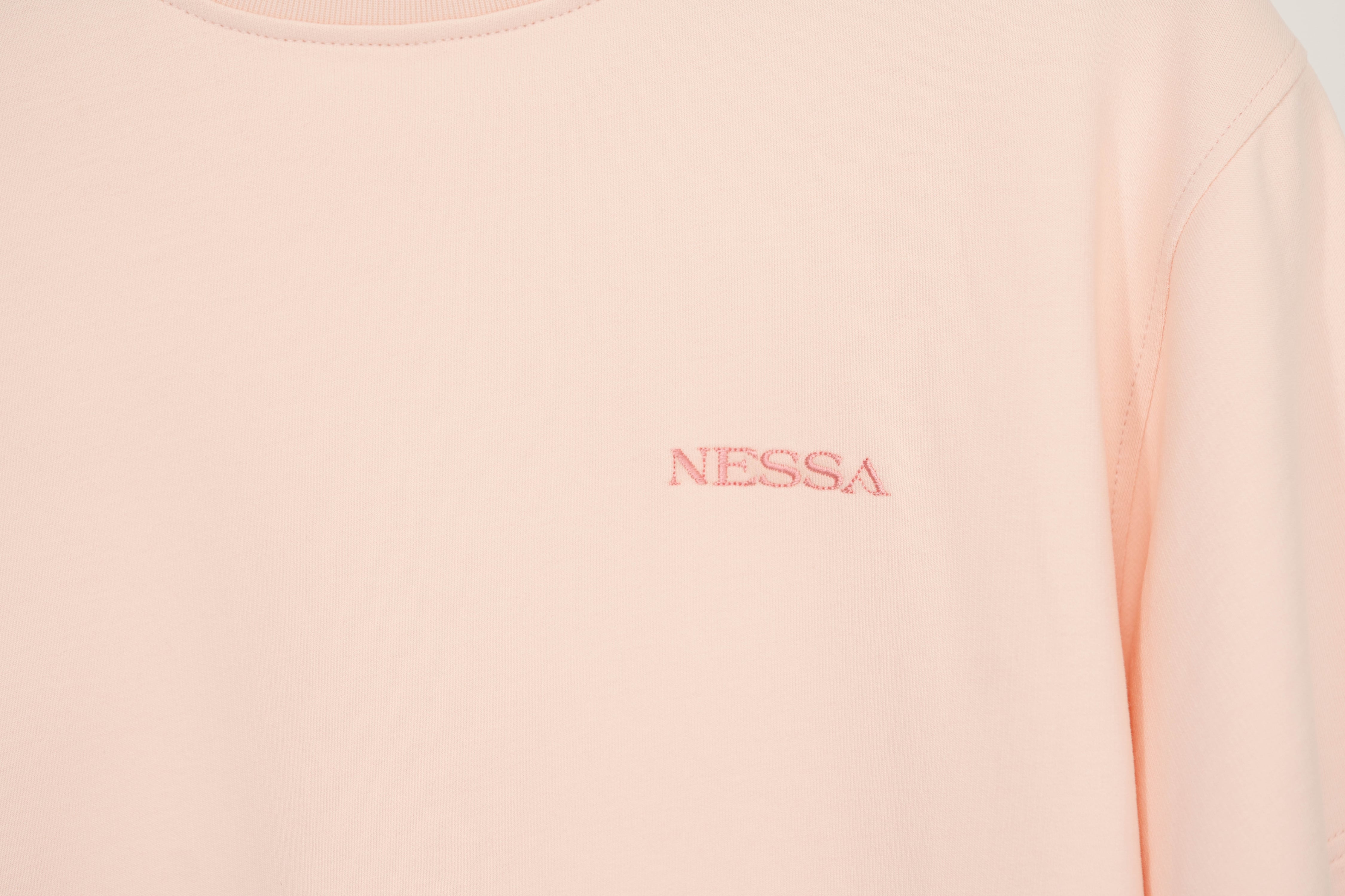 T-shirt Rose Perle